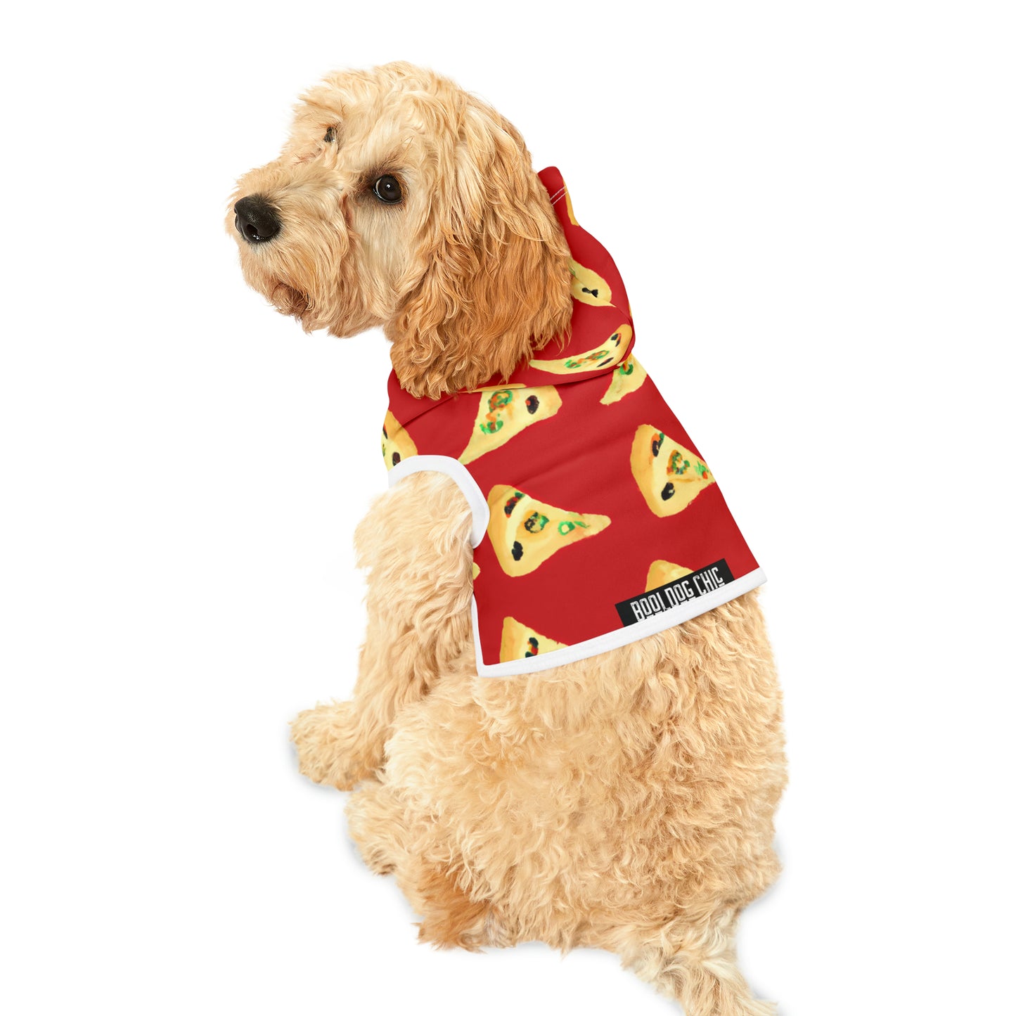 Vintage Val Pizza Day - Pet Hoodie